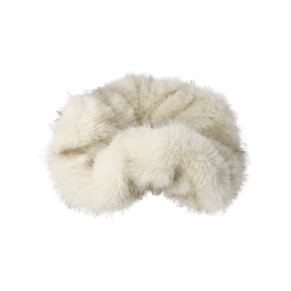 Faux Fur Scrunchie