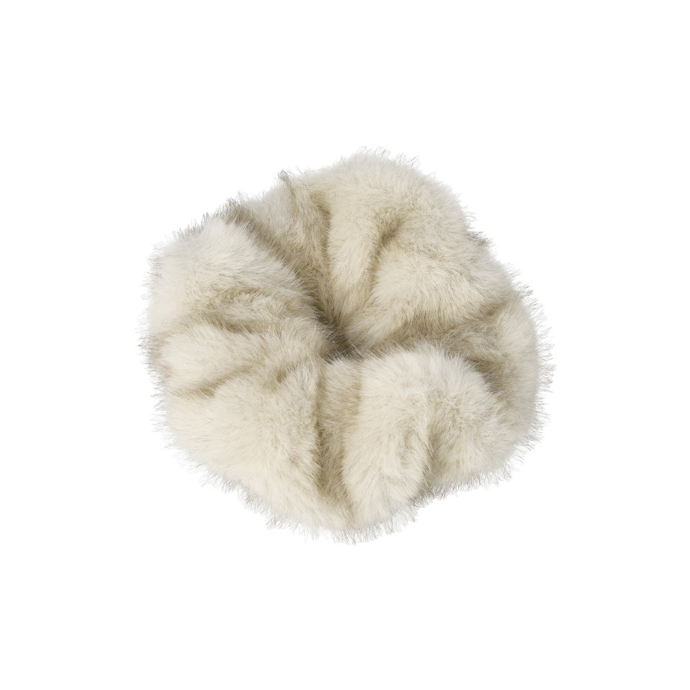 Faux Fur Scrunchie