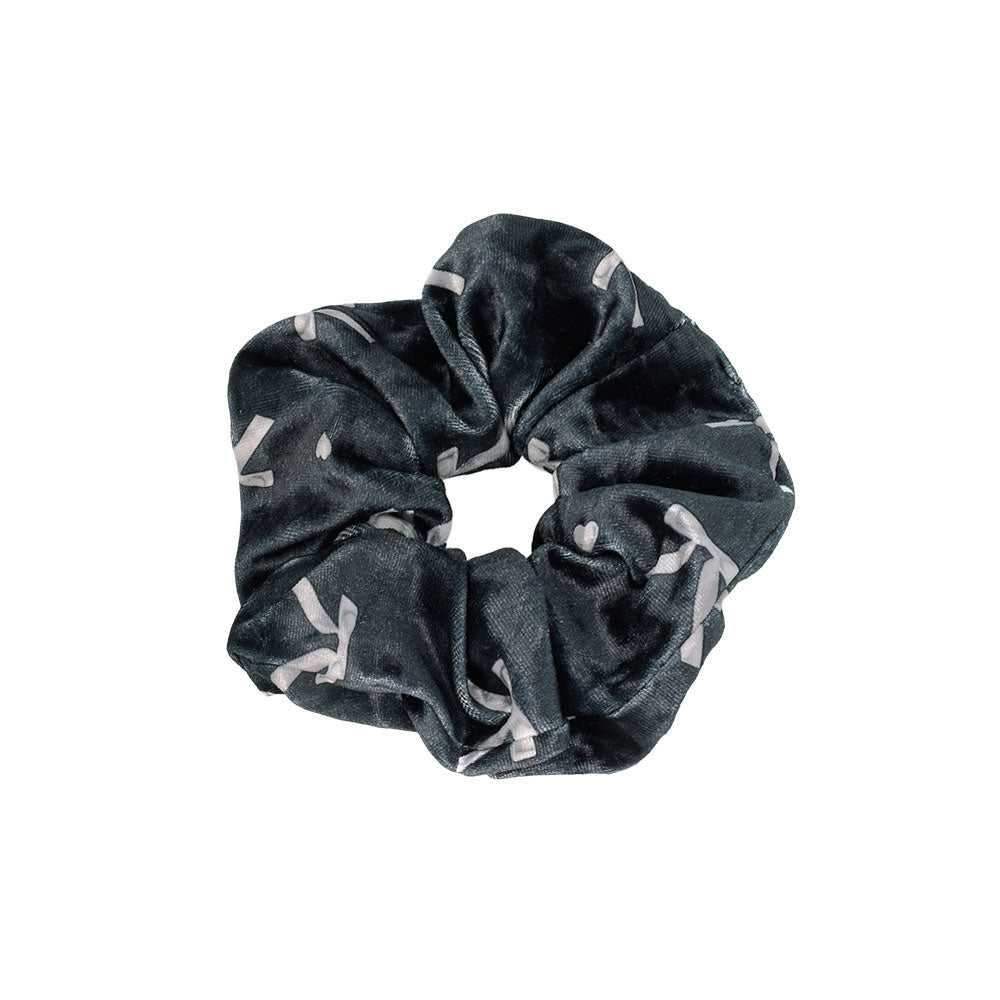 Printed Bow Soft Scrunchie