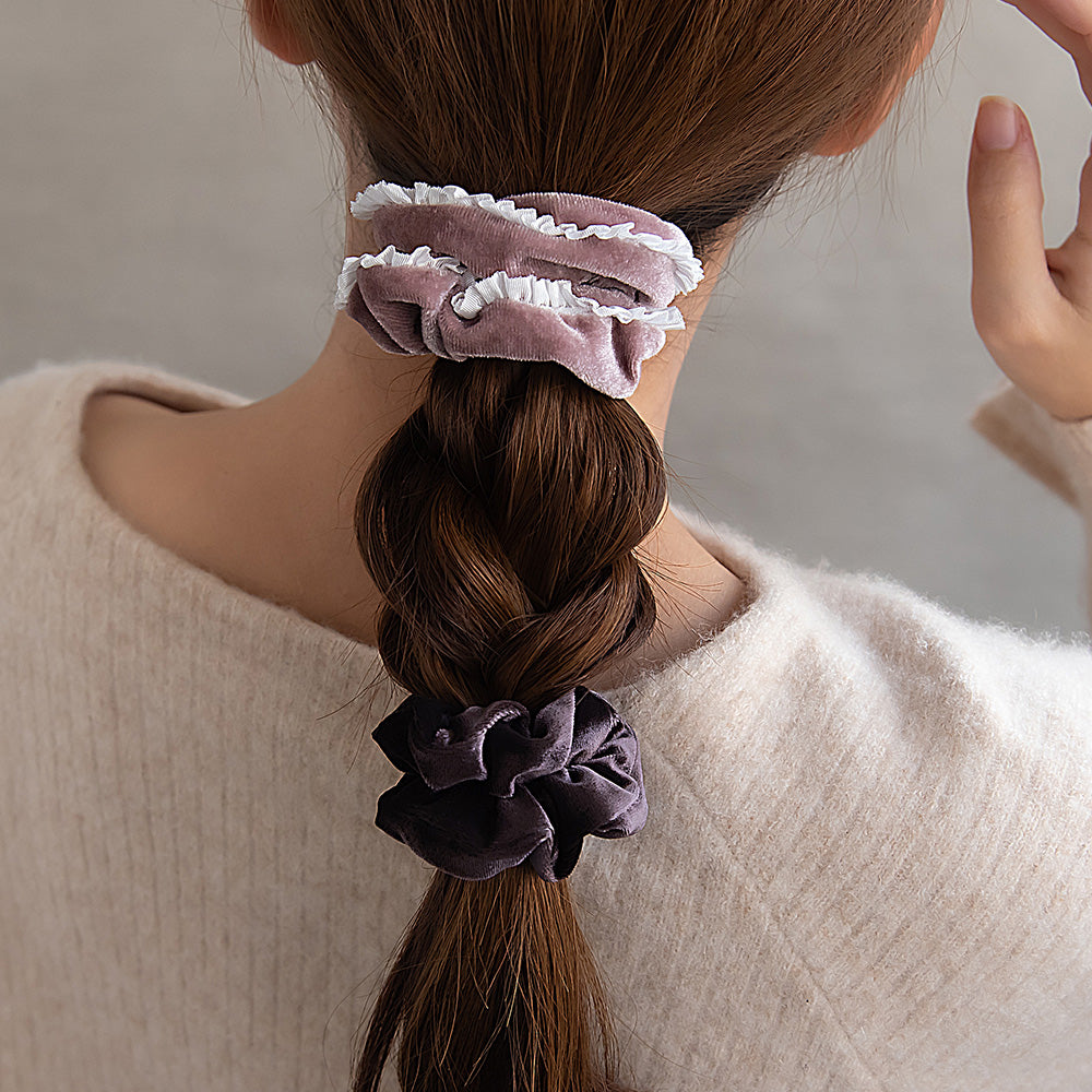 Velvet Scrunchie Set