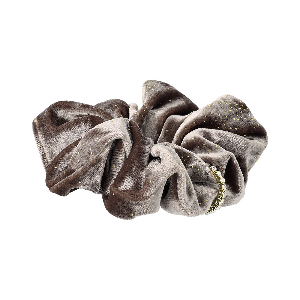 Speckled Velvet Scrunchie