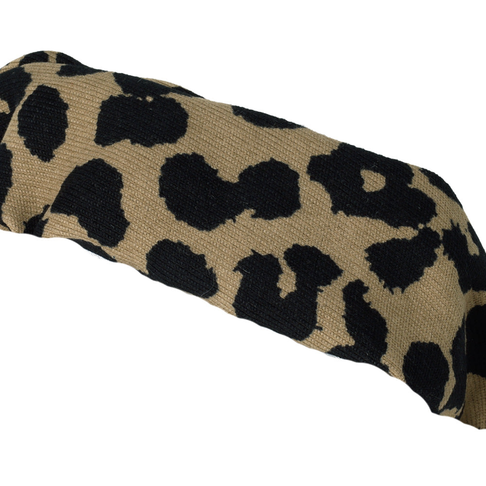 Leopard Pattern Hair Scrunchie