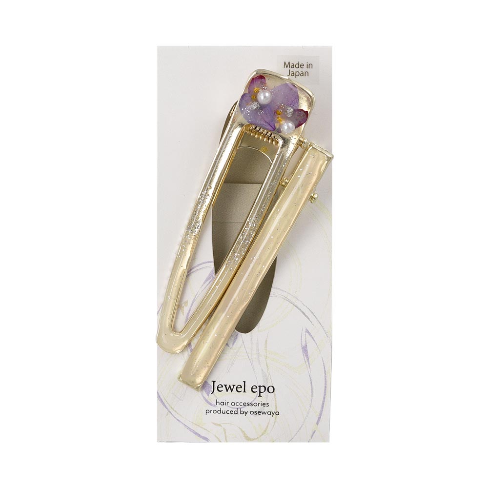 Flower Resin Pinch Clip Set