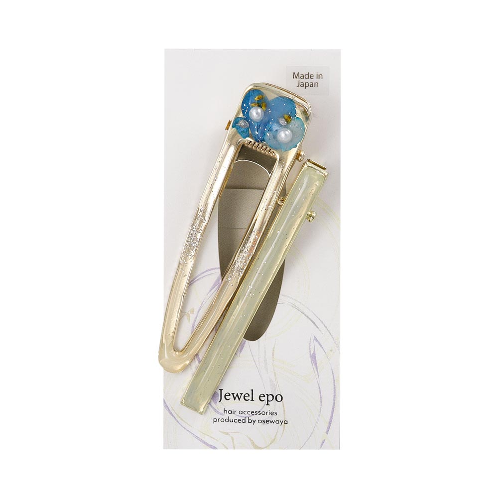 Flower Resin Pinch Clip Set