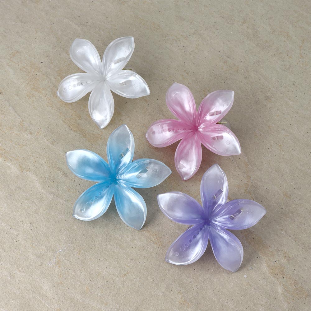 Plumeria Hair Clip