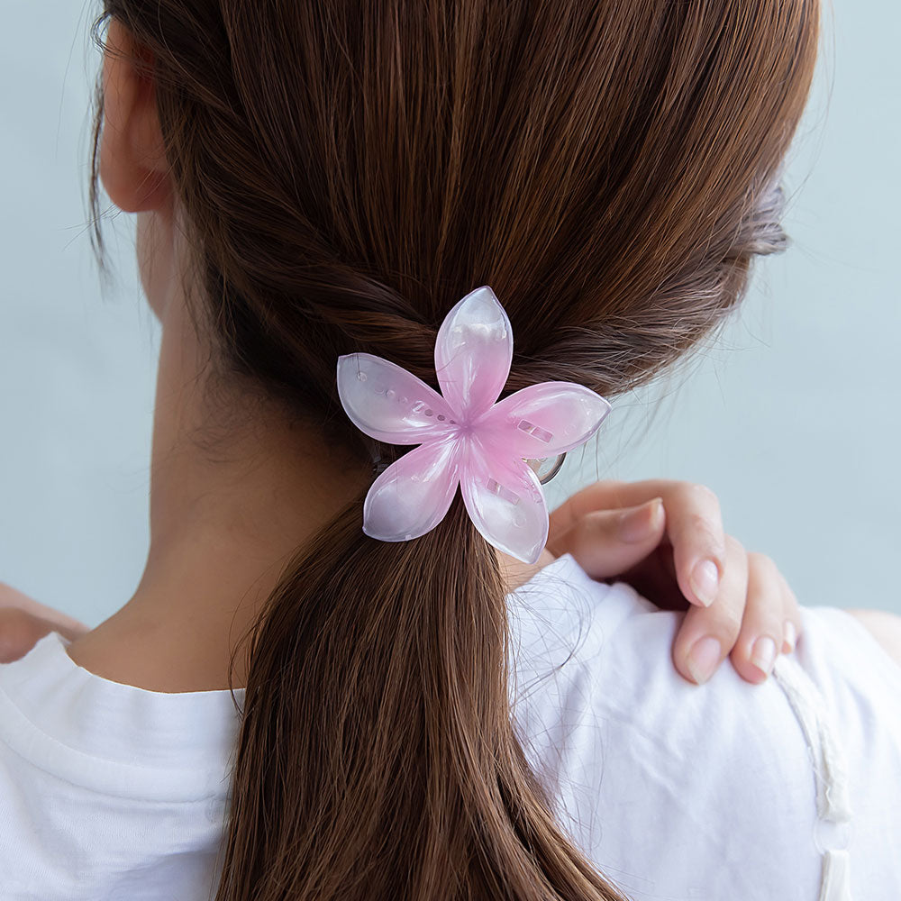 Plumeria Duck Bill Hair Clip