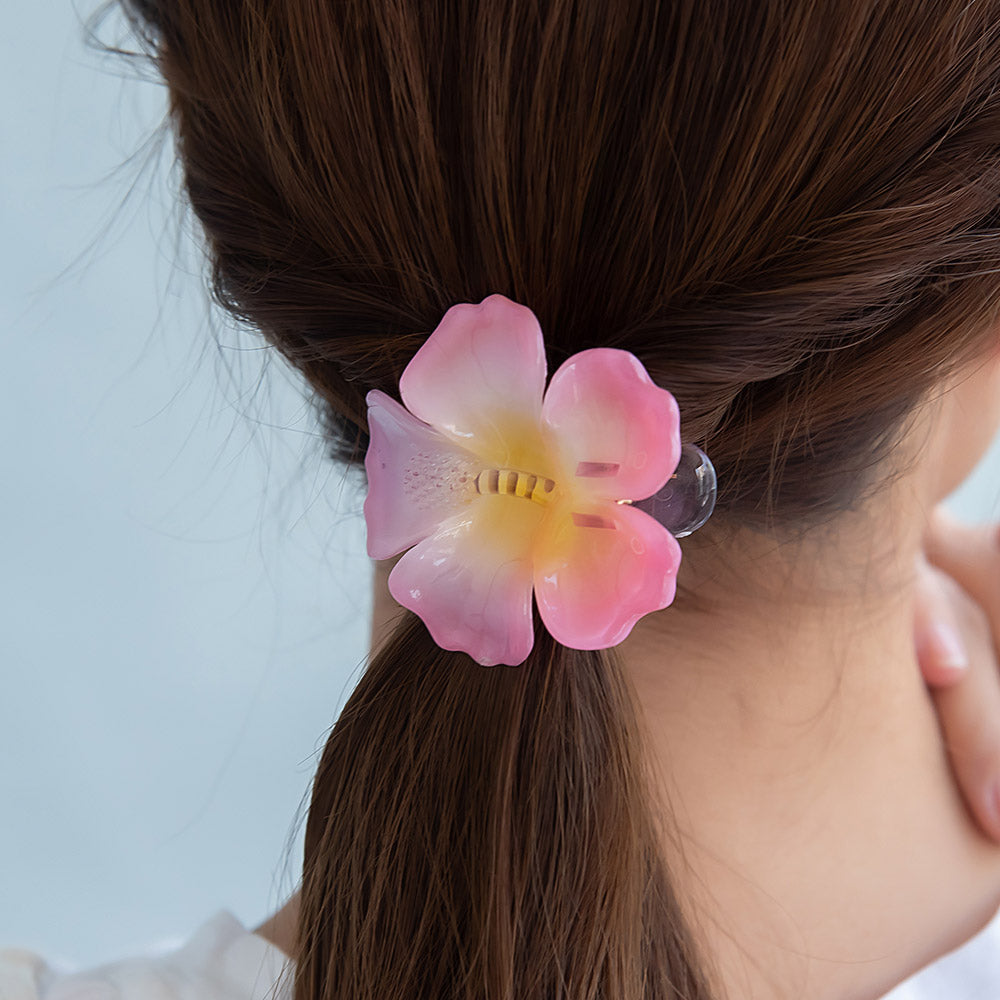 Hibiscus Duck Bill Hair Clip