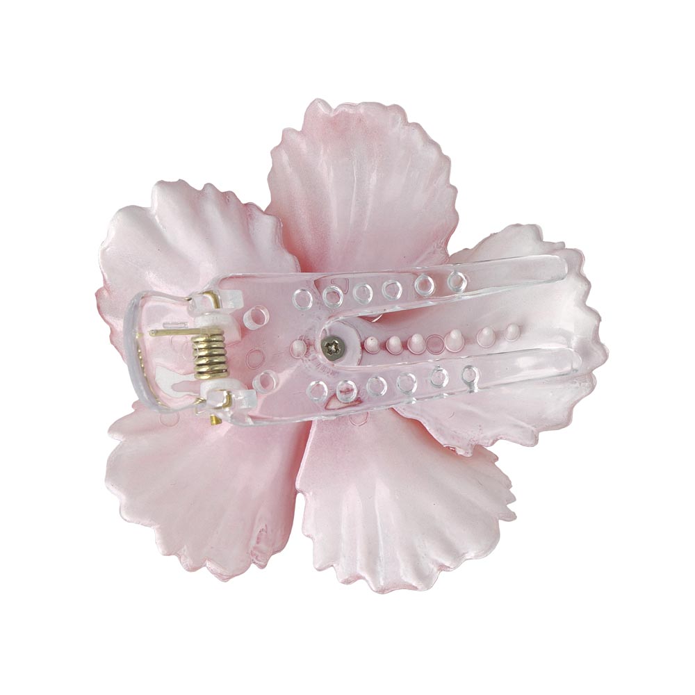 Gradient Hibiscus Hair Claw Clip