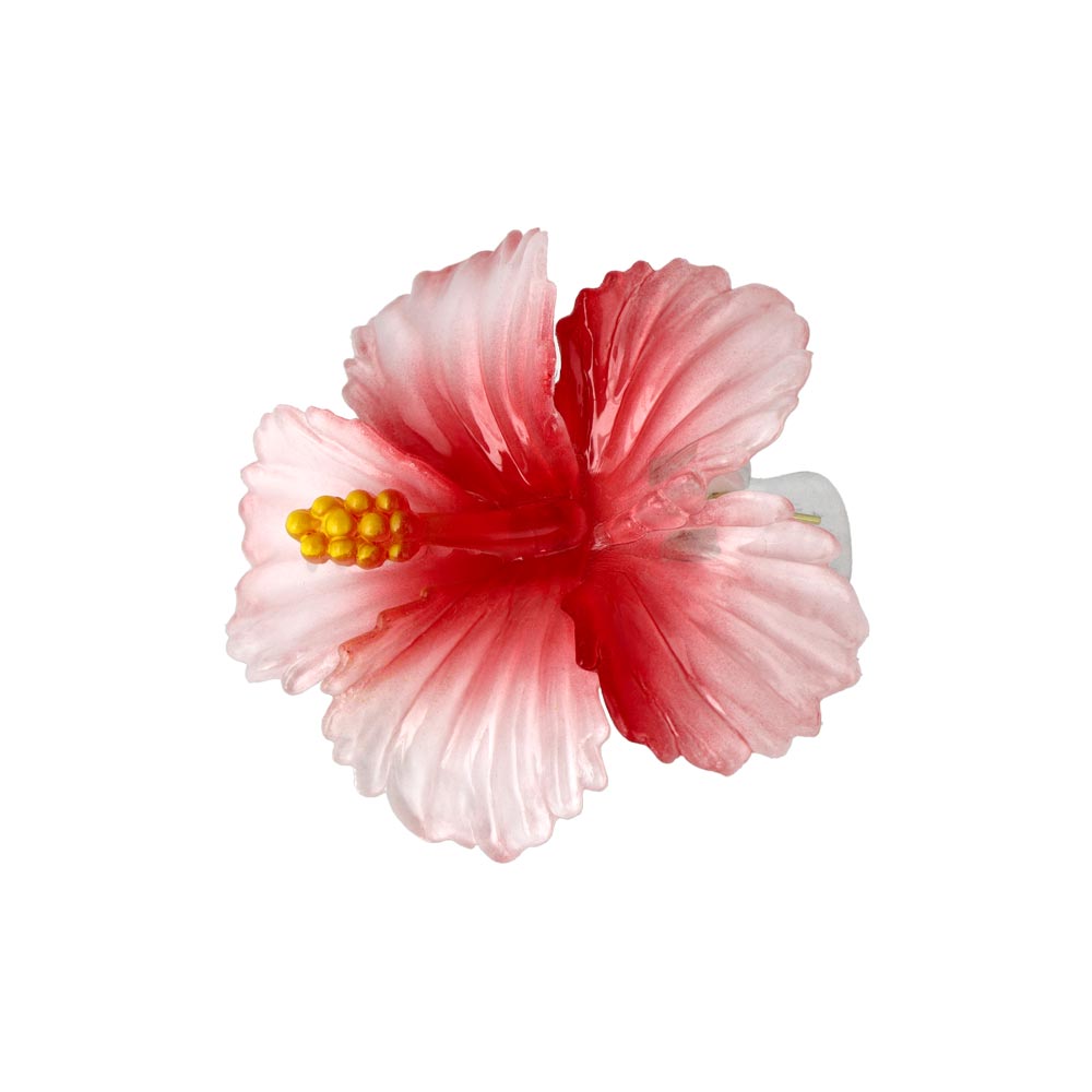 Gradient Hibiscus Hair Claw Clip