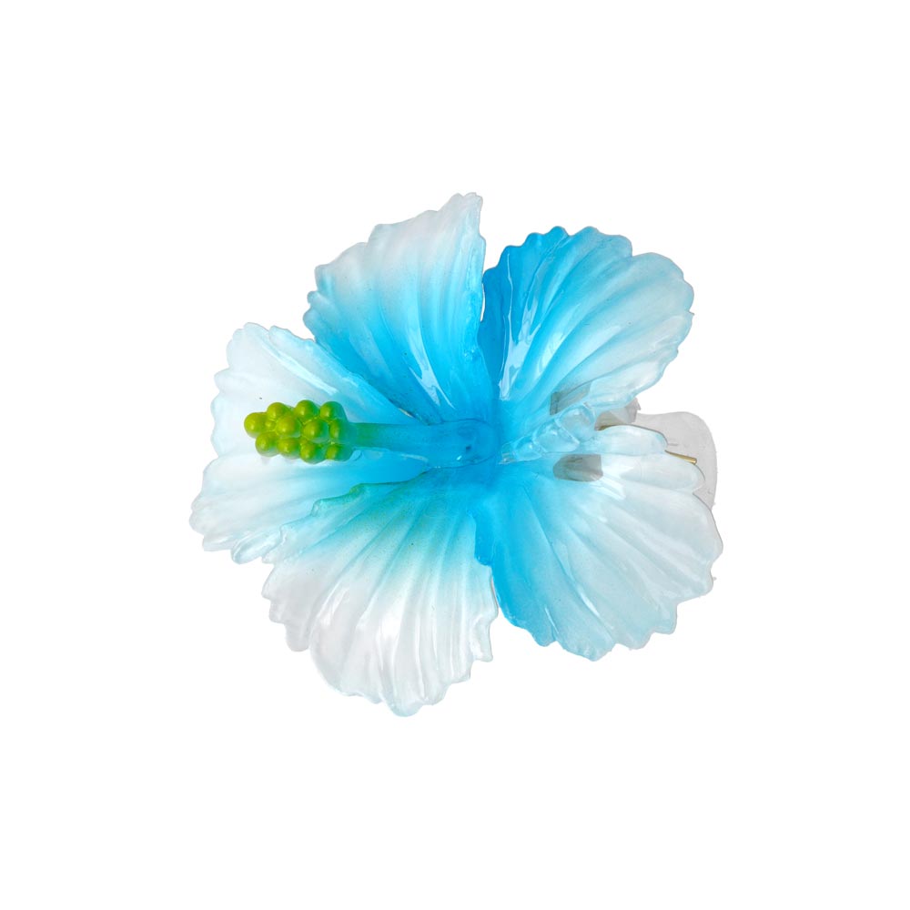 Gradient Hibiscus Hair Claw Clip