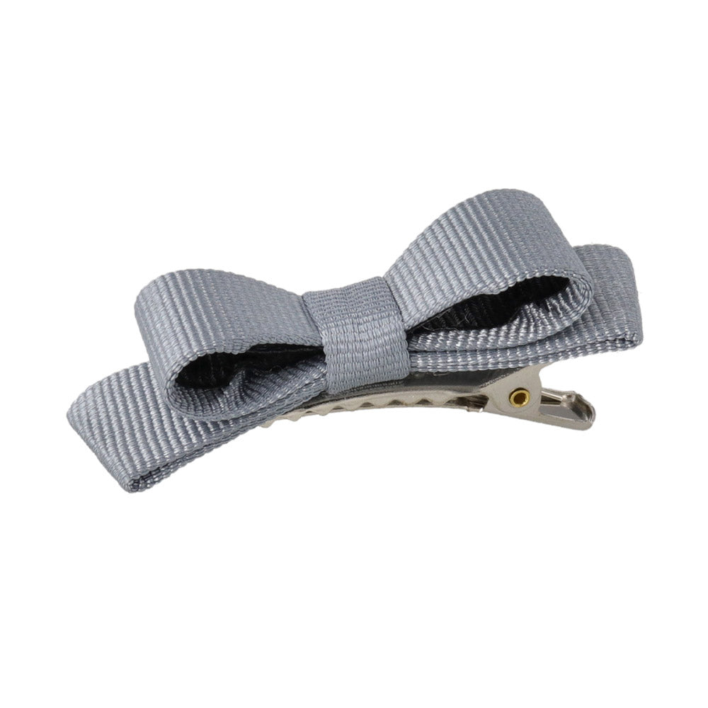Mini Grosgrain Bow Hair Clip Set