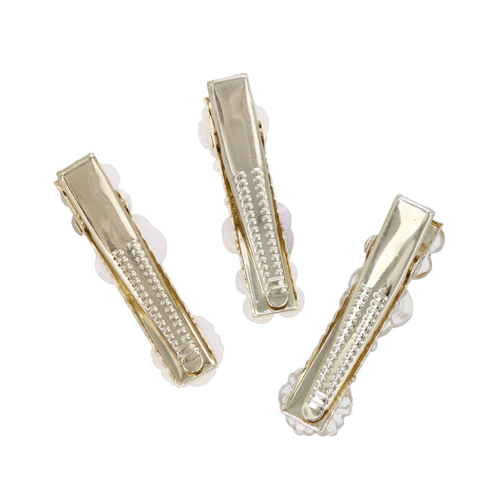 Floral Mini Hair Clip Pack