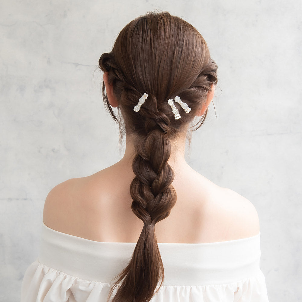 Floral Mini Hair Clip Pack