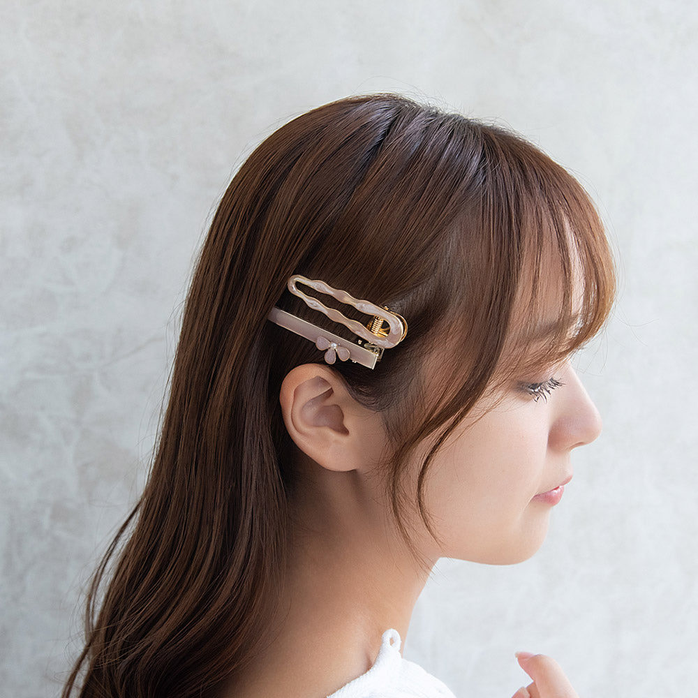 Mixed Jelly Hair Clip Set
