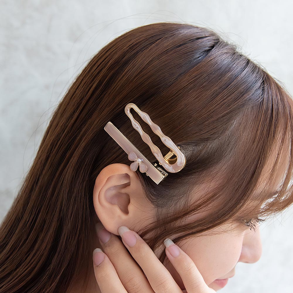 Mixed Jelly Hair Clip Set
