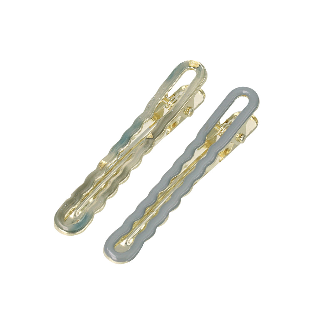 Wavy Rectangle Pinch Clip Set