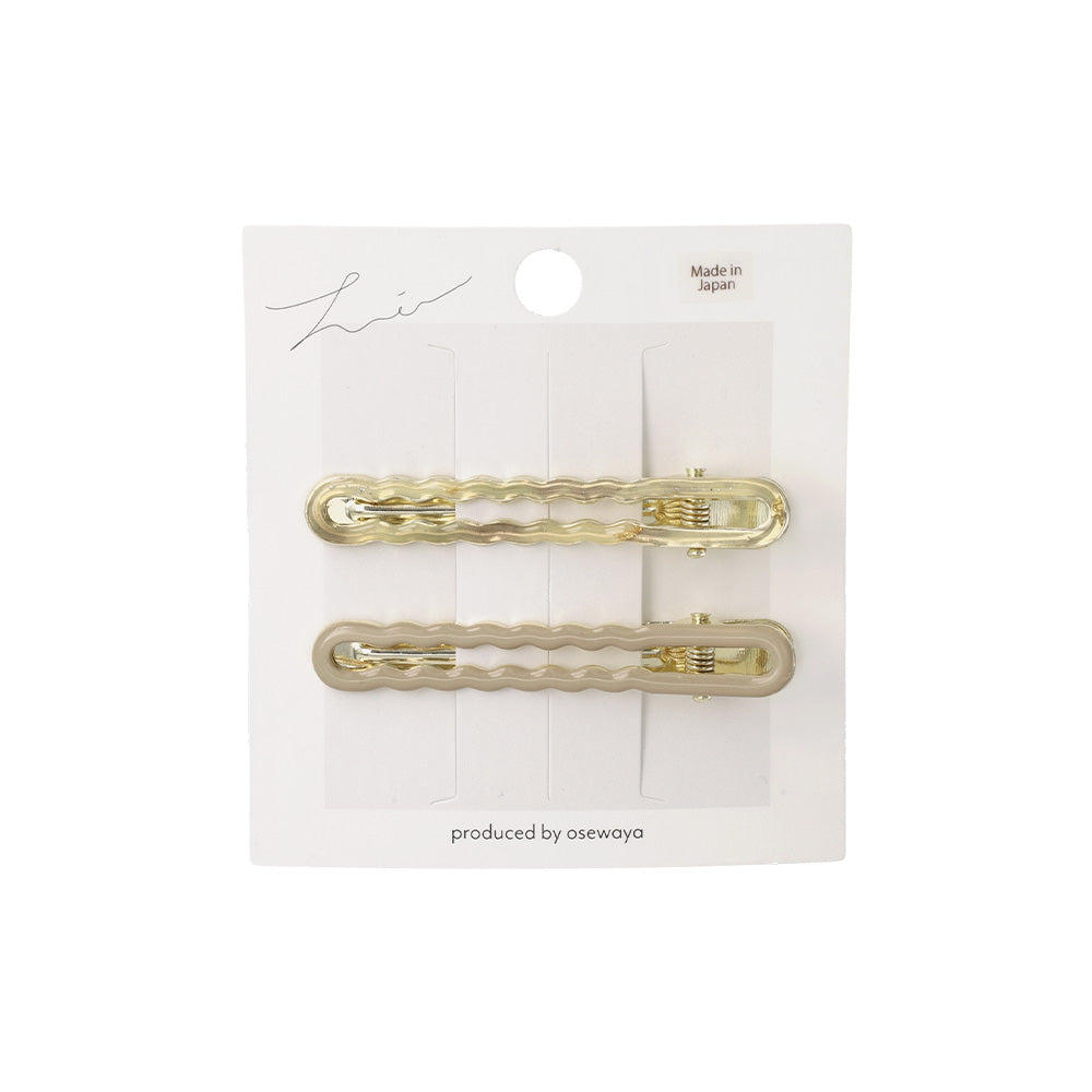 Wavy Rectangle Pinch Clip Set