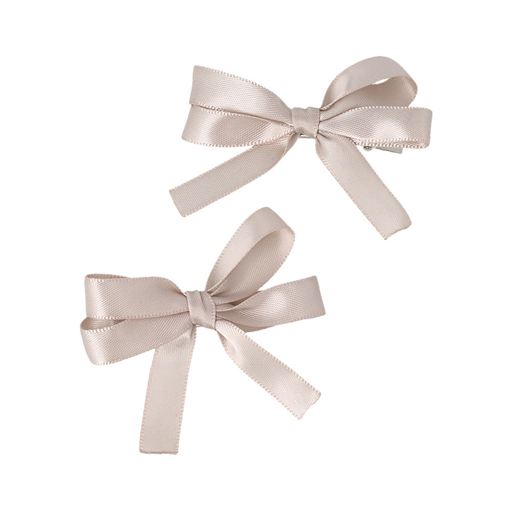 Thin Bow Hair Cip Set