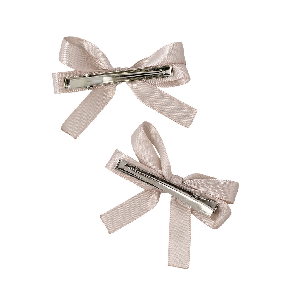 Thin Bow Hair Cip Set