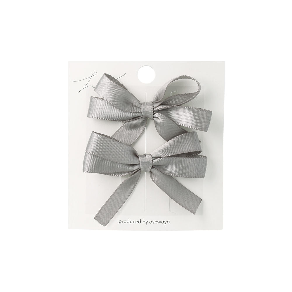 Thin Bow Hair Cip Set
