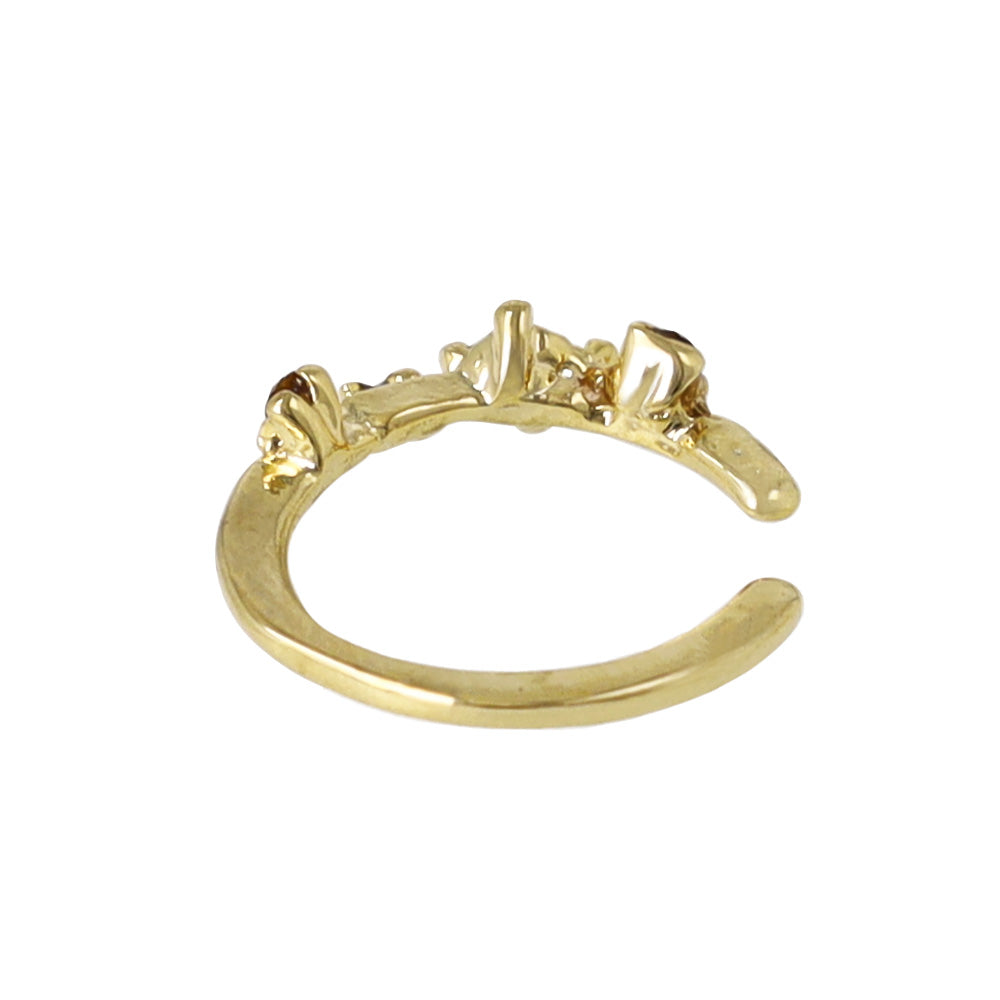 Mix Gemmed Ear Cuff