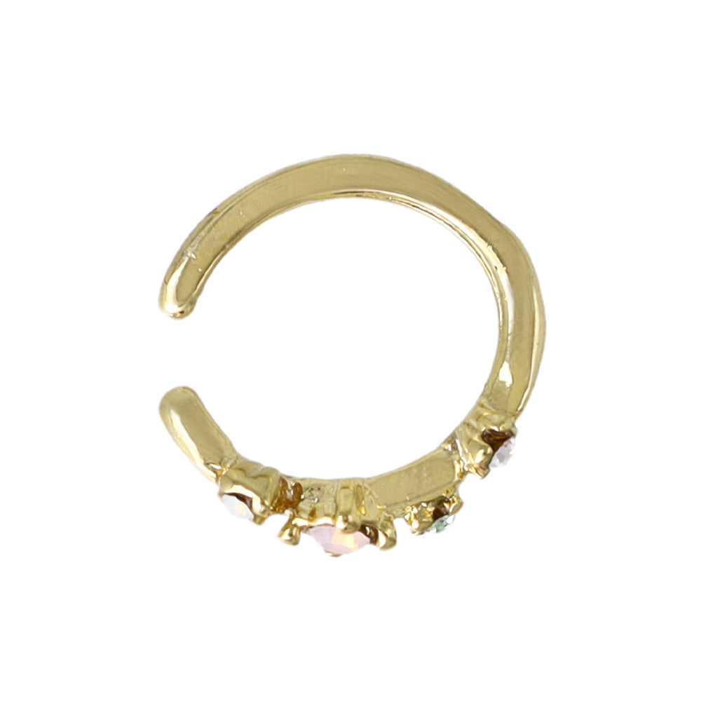 Mix Gemmed Ear Cuff