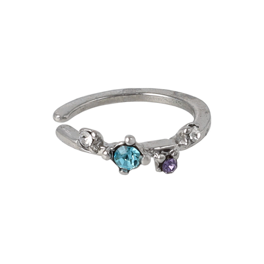 Mix Gemmed Ear Cuff