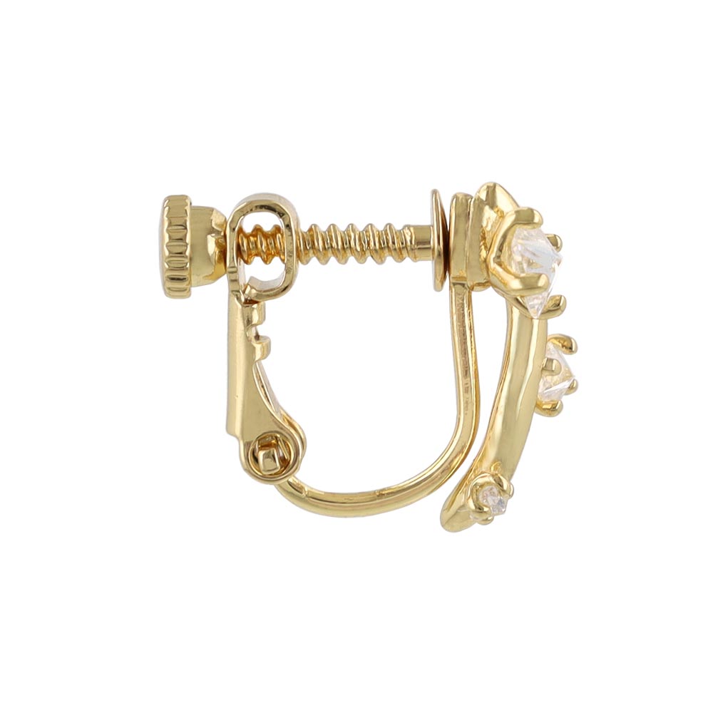 Sparkle Wavy Bar Clip Ons