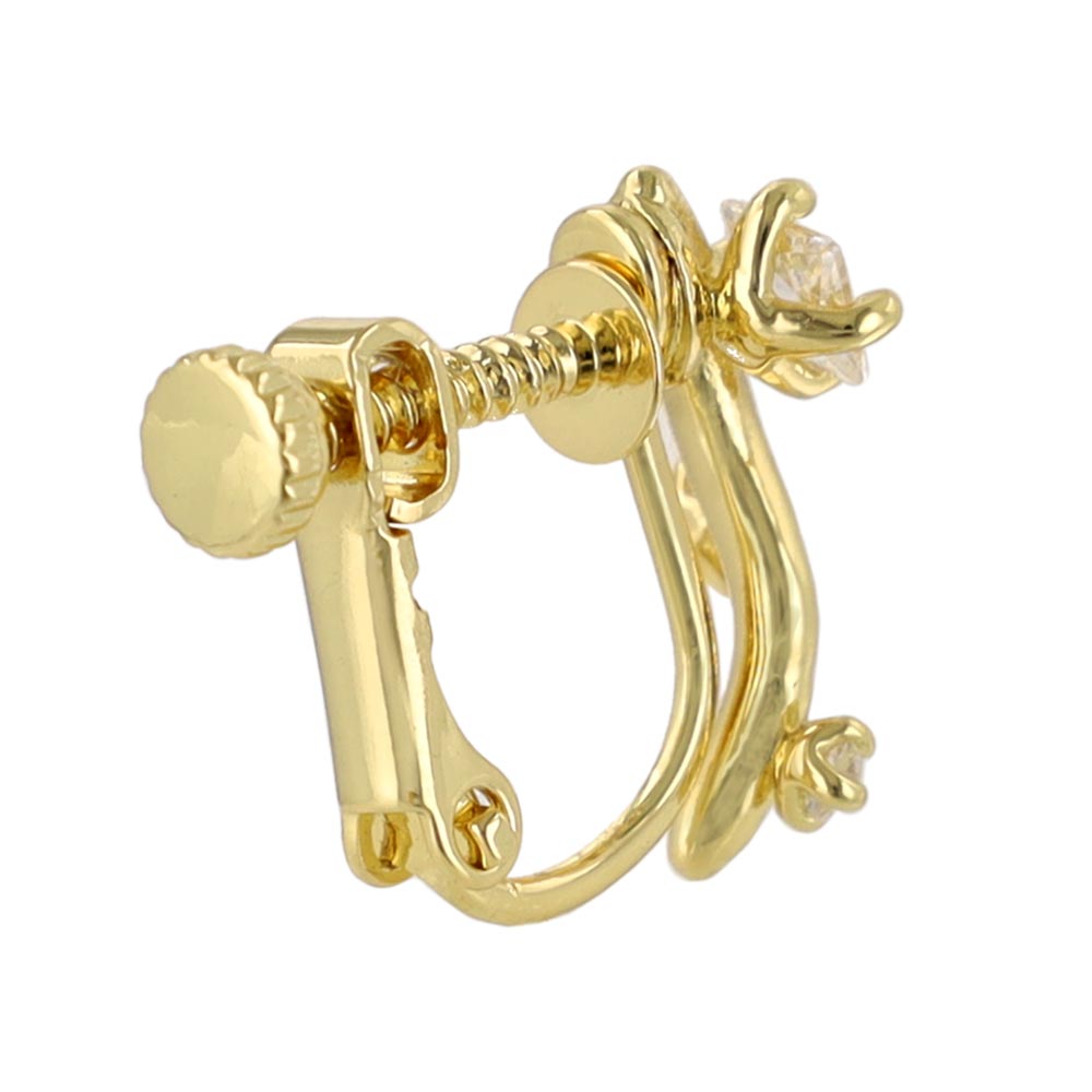 Sparkle Wavy Bar Clip Ons