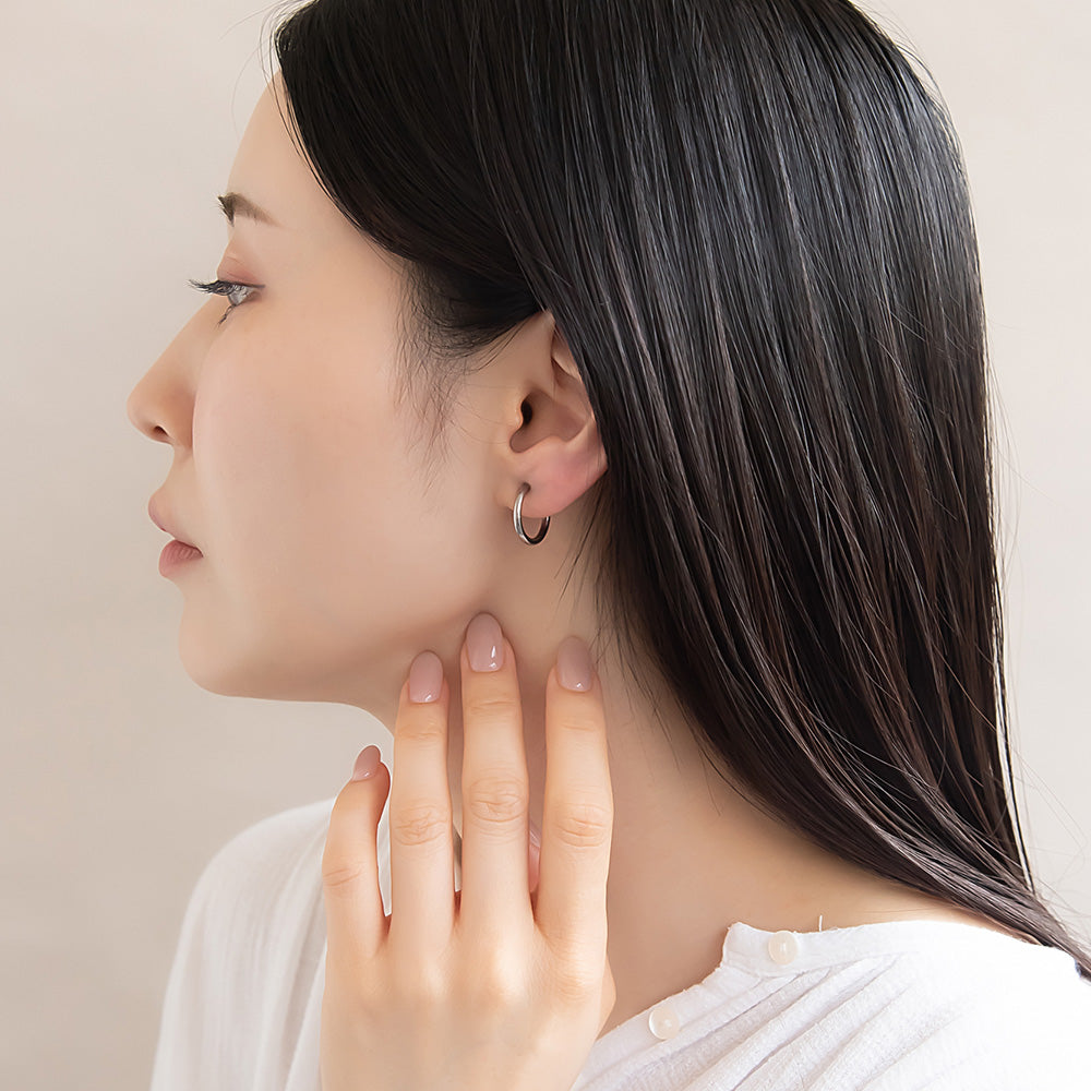 16mm Clip On Hoop Earrings