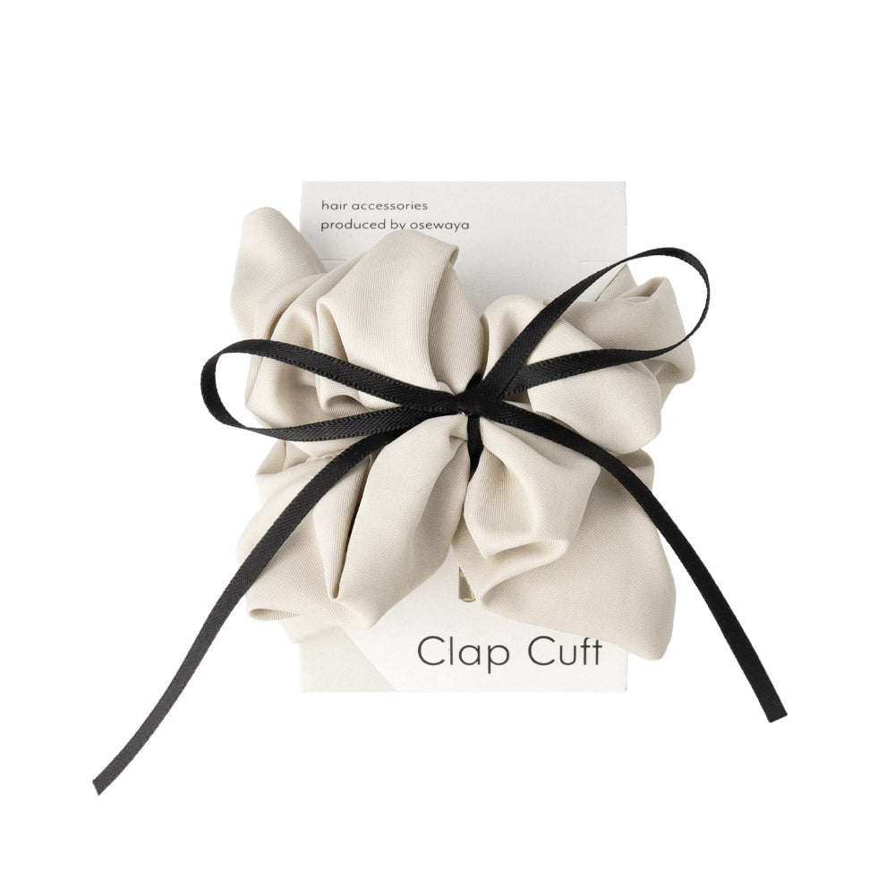 Skinny Bow Ruffle Wrap Pony Hook