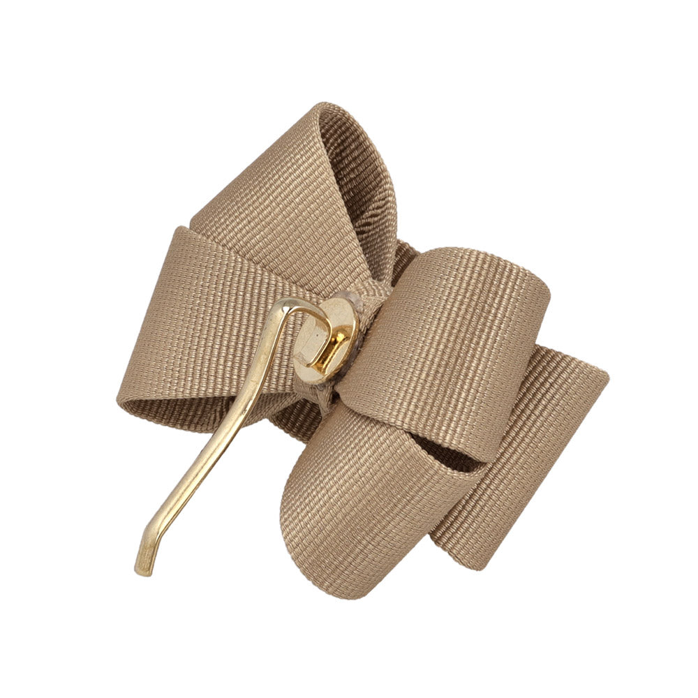 Layered Grosgrain Bow Pony Hook