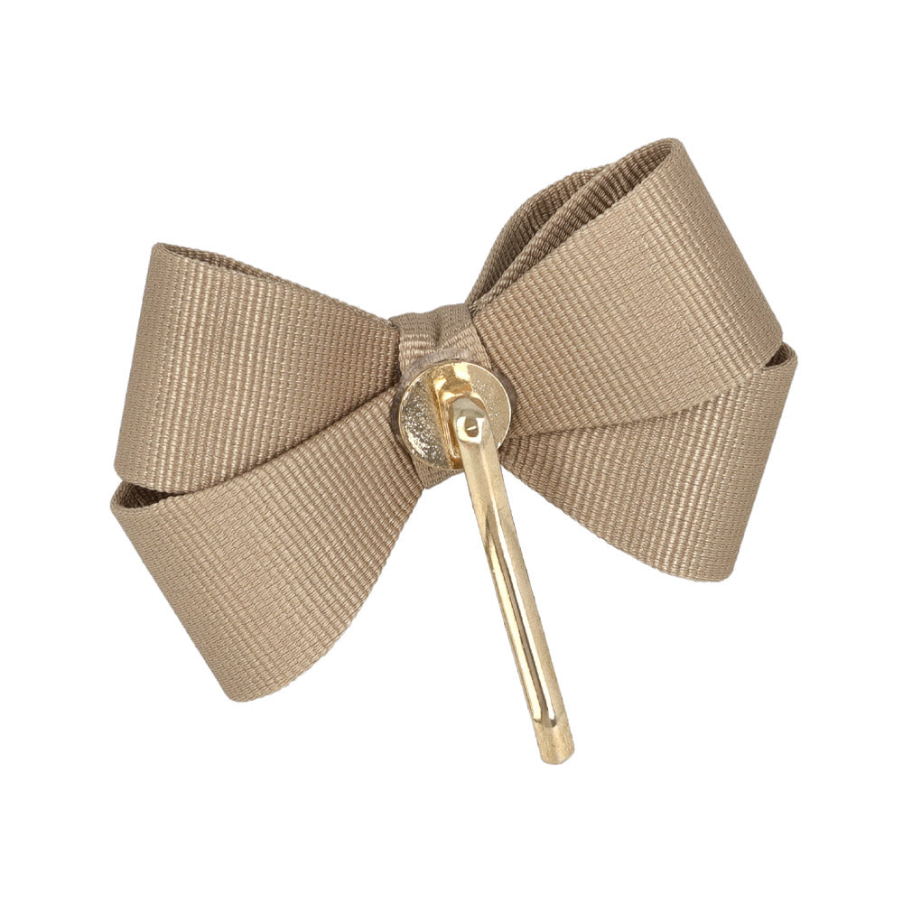 Layered Grosgrain Bow Pony Hook