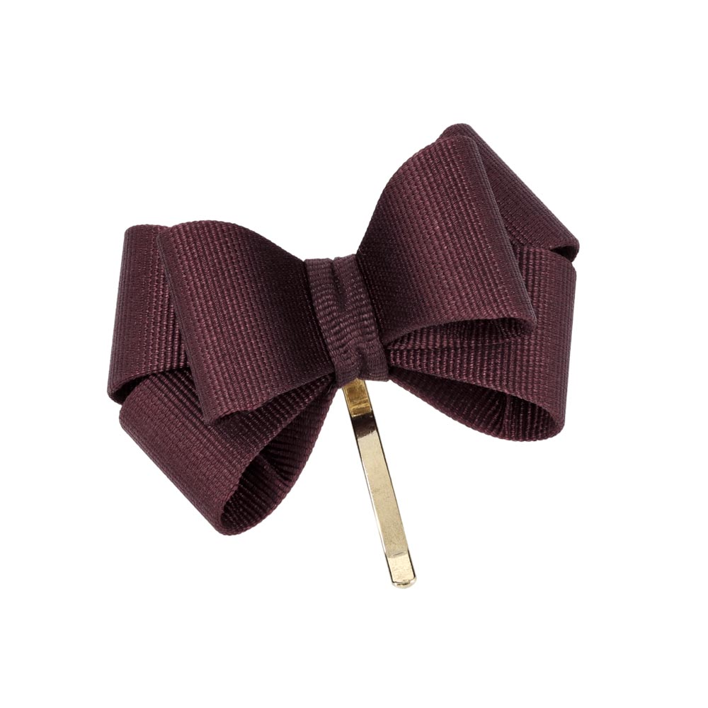 Layered Grosgrain Bow Pony Hook