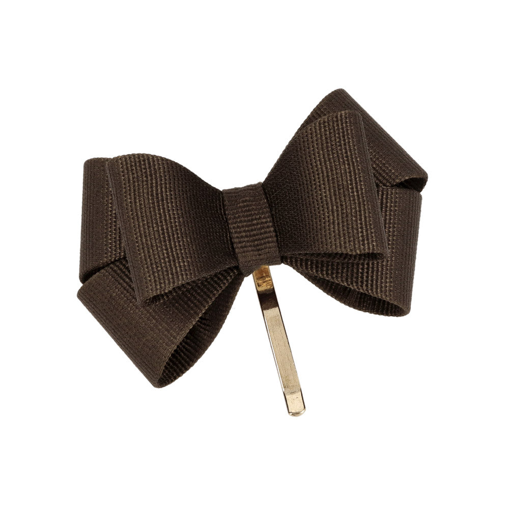 Layered Grosgrain Bow Pony Hook