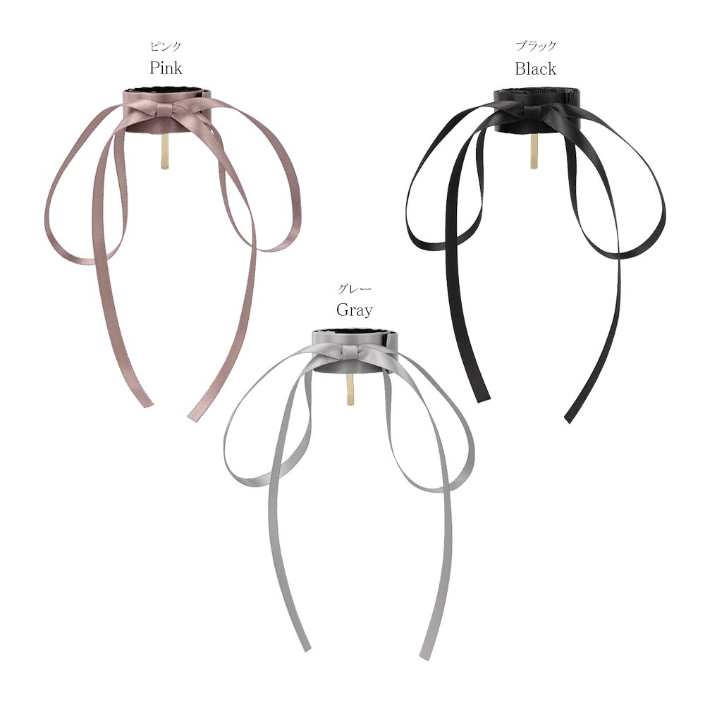 Skinny Bow Snap Band Pony Hook