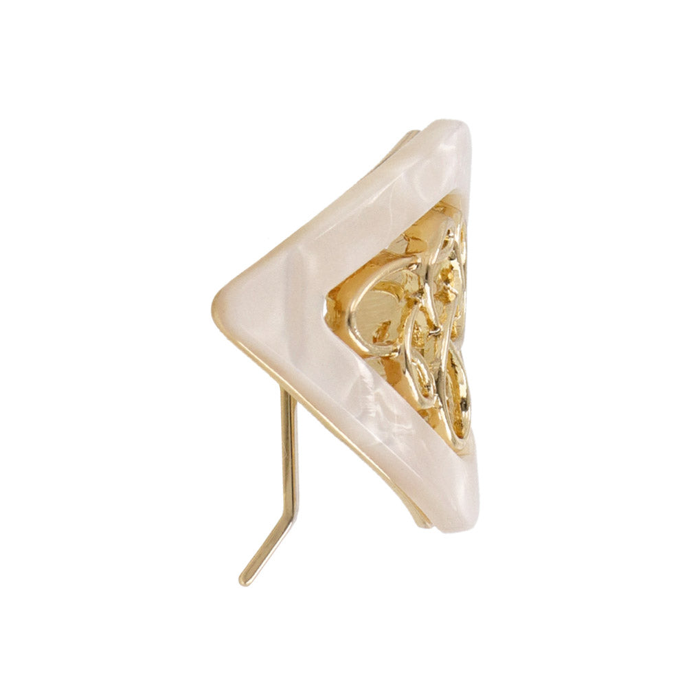 Marble Rhombus Ornate Pony Hook
