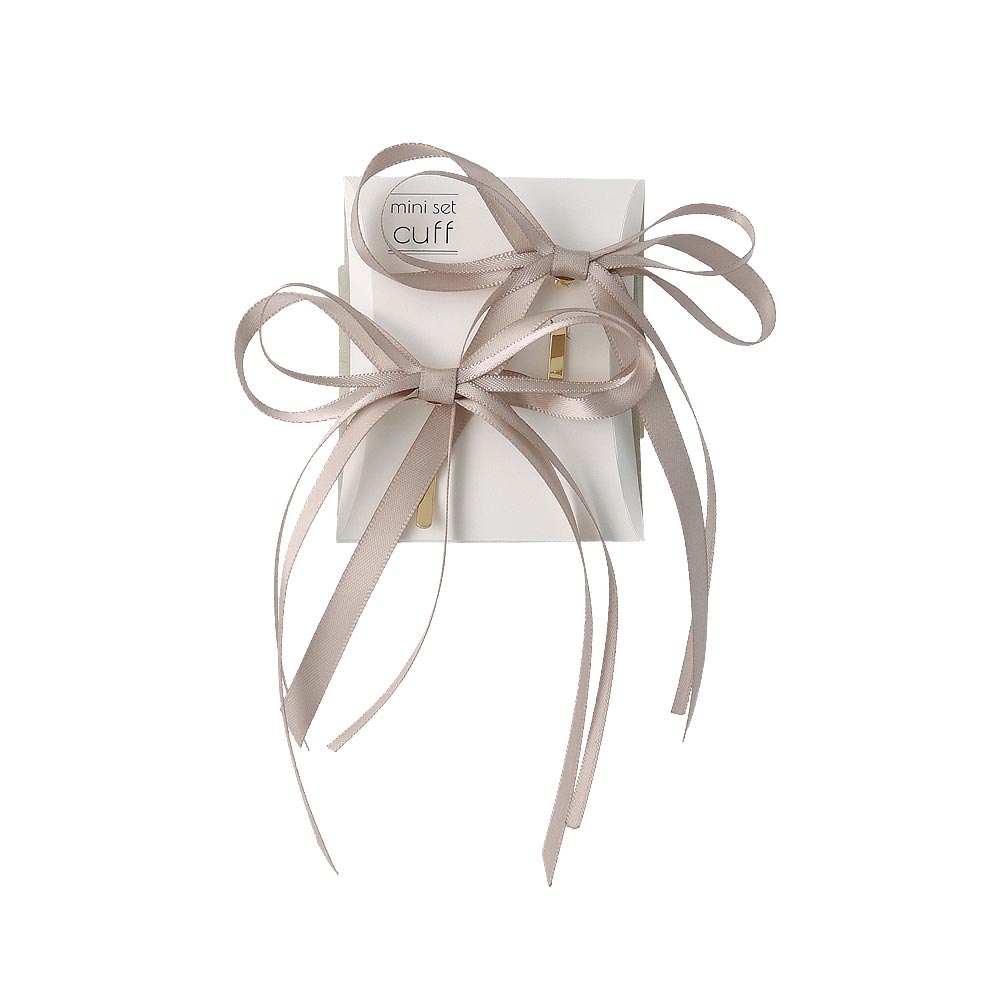 Skinny Bowknot Pony Hook Set