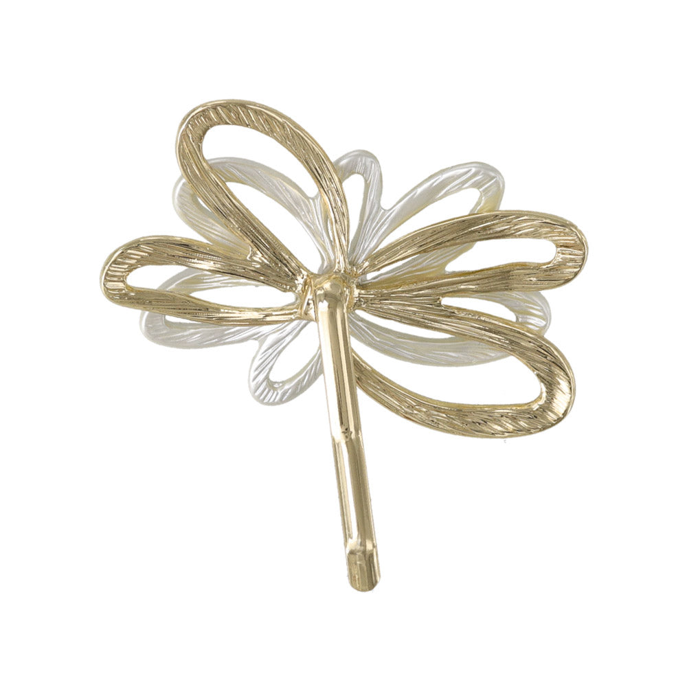 Layered Open Flower Pony Hook