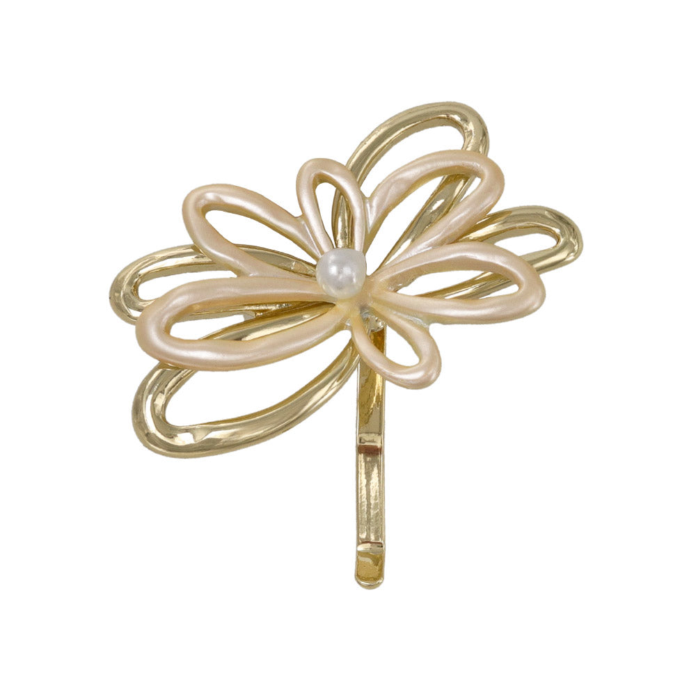 Layered Open Flower Pony Hook