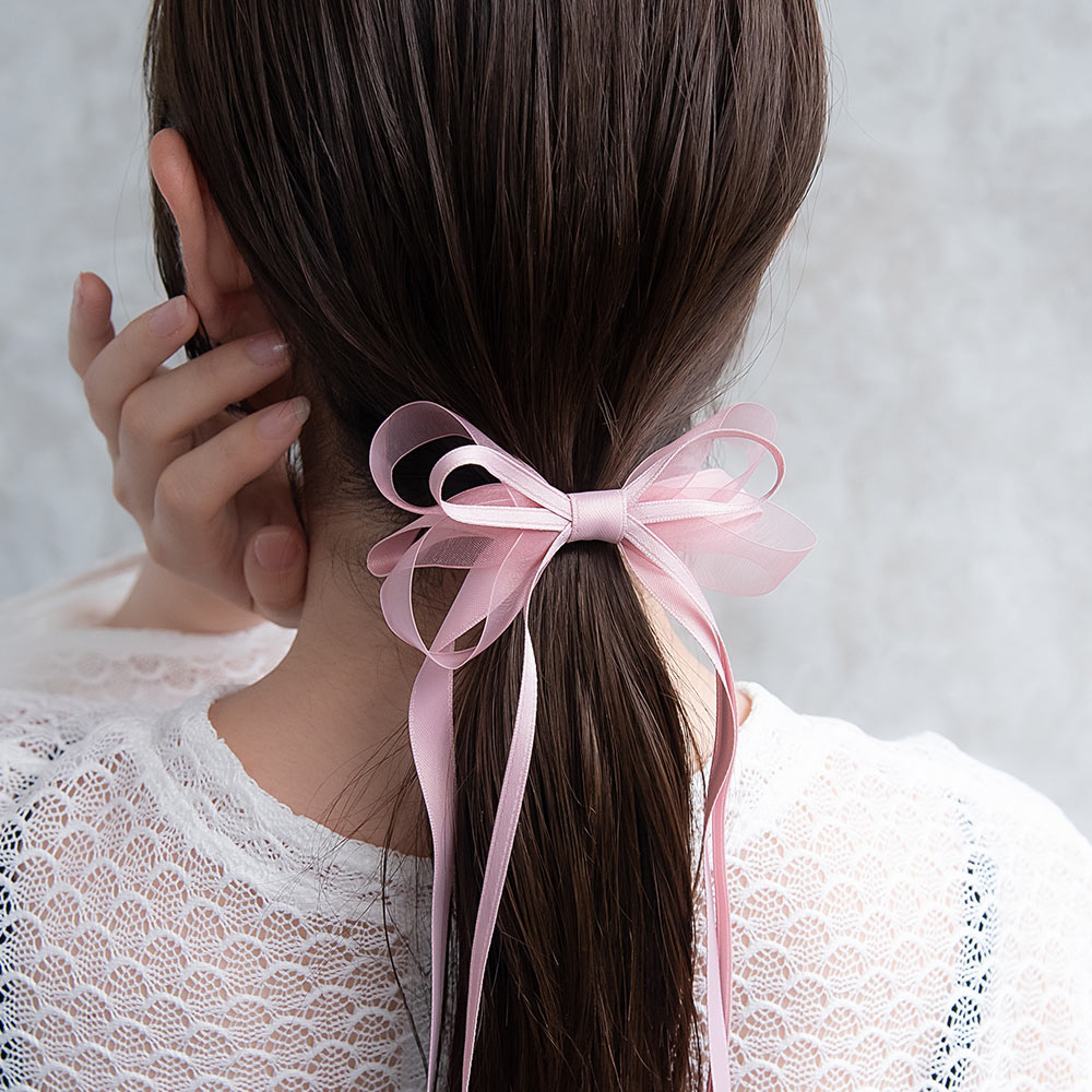 Long Tail Bow Pony Hook