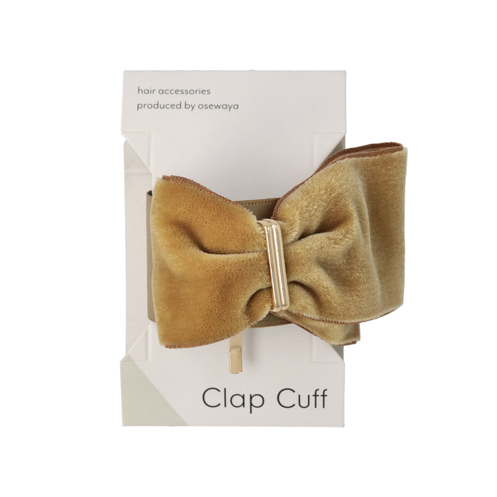 Asymmetrical Velvet Bow Pony Hook