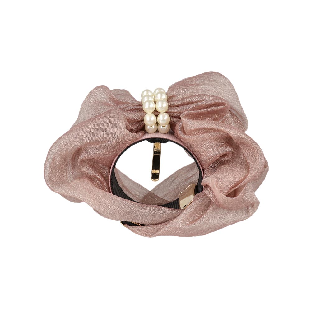 Pearlized Bow Pony Hook