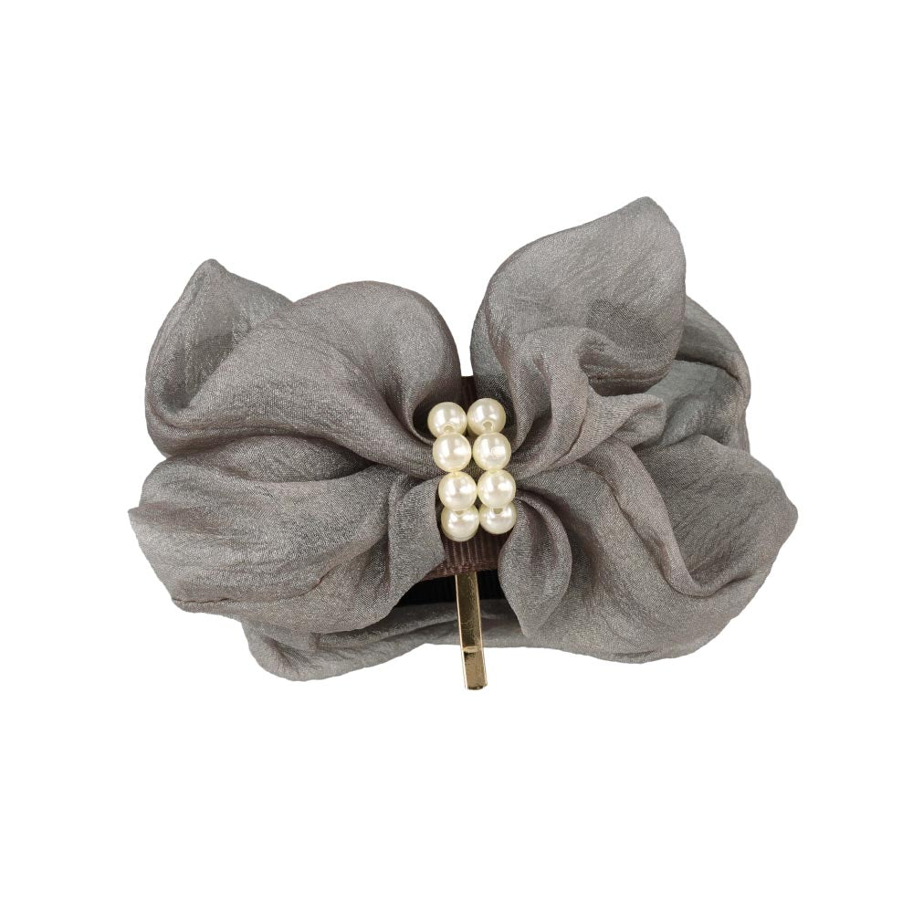 Pearlized Bow Pony Hook