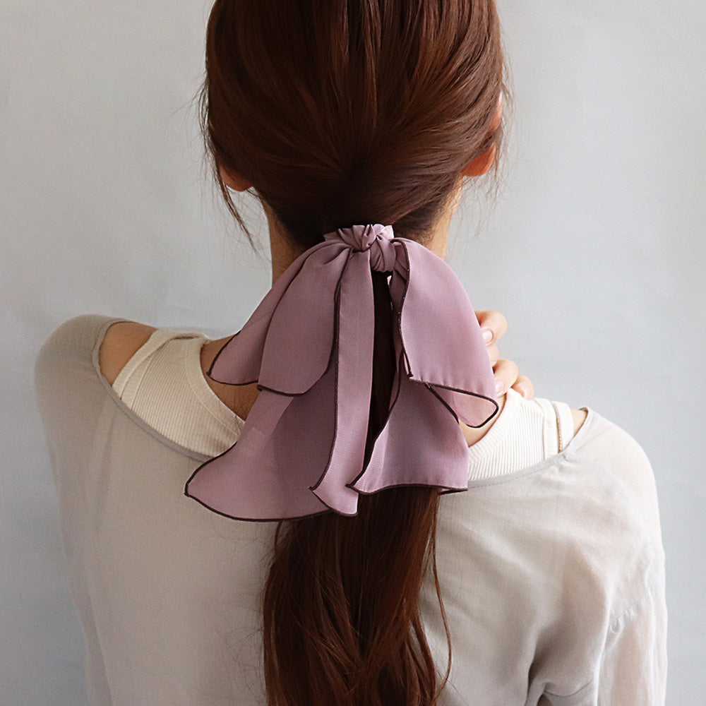 Soft Bowknot Ponytail Hook - osewaya