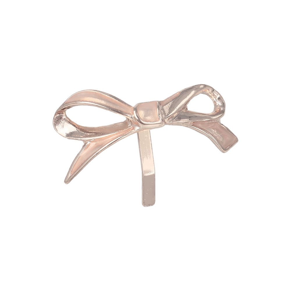 Asymmetric Skinny Bow Pony Hook