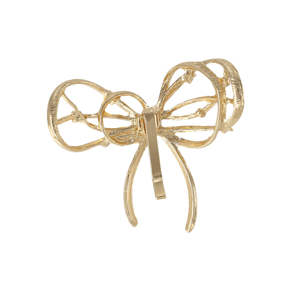 Skinny Layered Bow Pony Hook