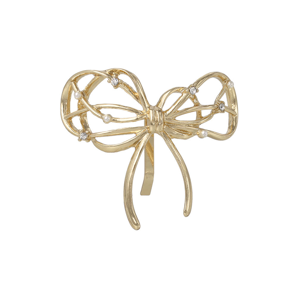Skinny Layered Bow Pony Hook
