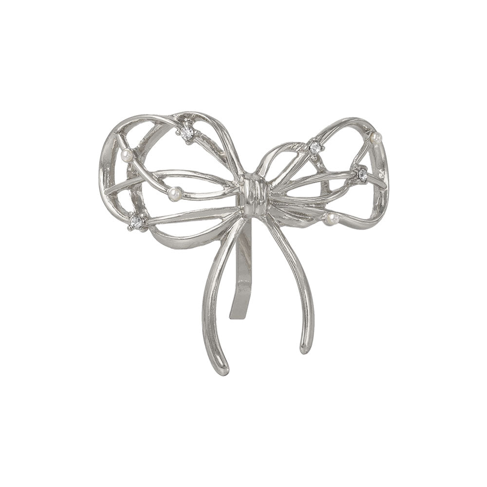 Skinny Layered Bow Pony Hook
