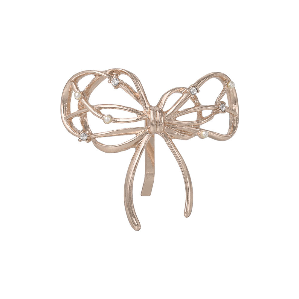 Skinny Layered Bow Pony Hook